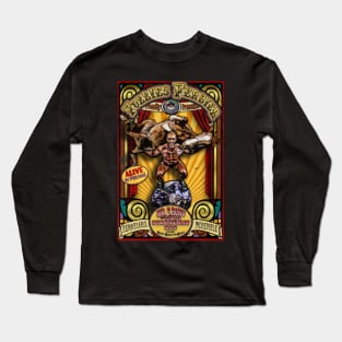 The Strongman Sideshow Poster Long Sleeve T-Shirt